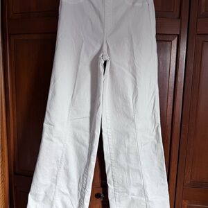 SPANX White Wide Leg Pants